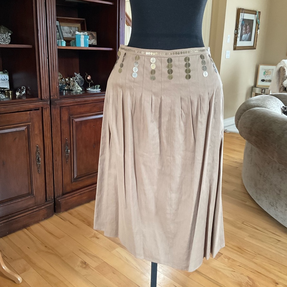NWT Linen Skirt by W by WORTH